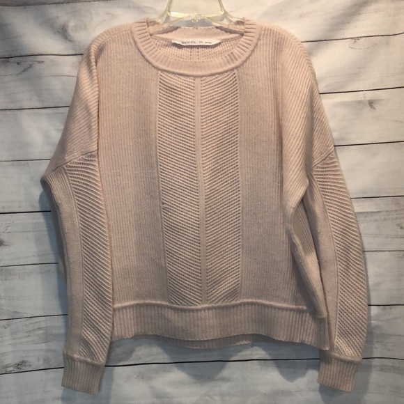 Athleta Habitat Wool Cashmere Oversized Pink Sweater Size XXS - Picture 2 of 11